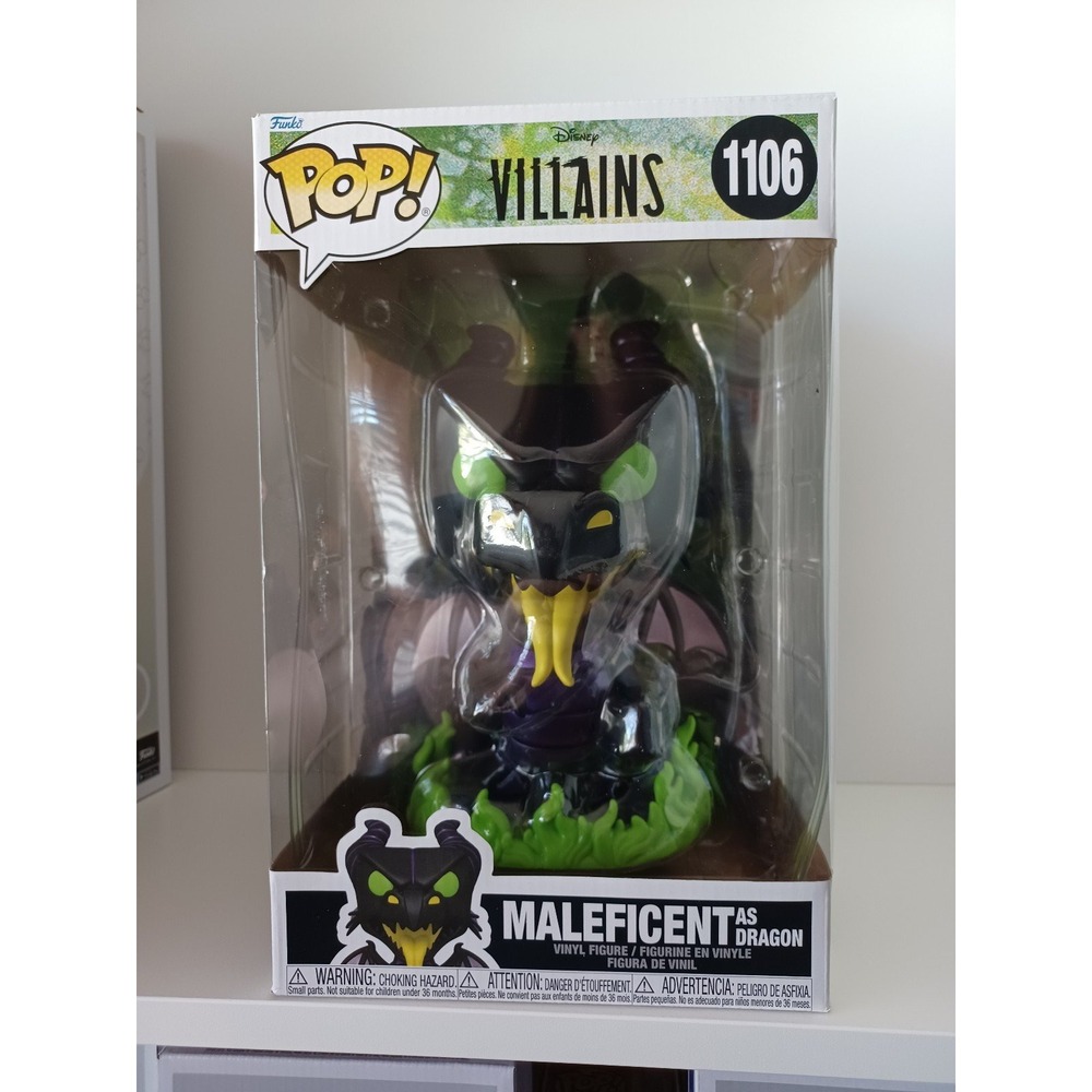 Disney Maleficent As‎ Dragon 10 Inch 1106 Vinyl Figure Funko Pop Toy Collectible